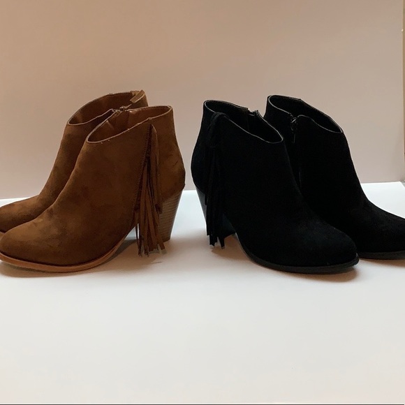 Natural Reflections Shoes - Price drop! 2 pair Natl Reflections suede boots 8.